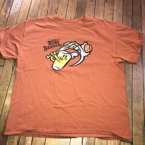 Beer City Bung Hammers Adult Large TShirt West Michigan Whitecaps